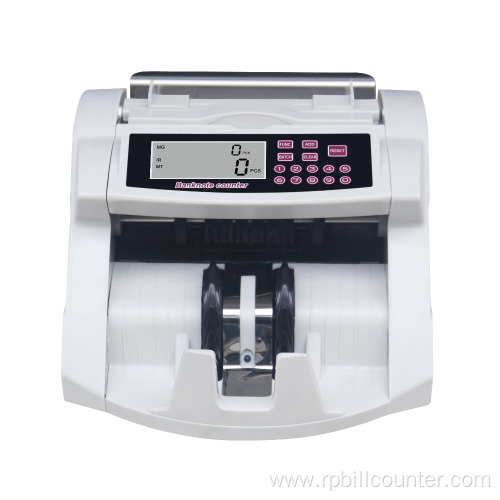 LCD display bill counter UV MG money detector